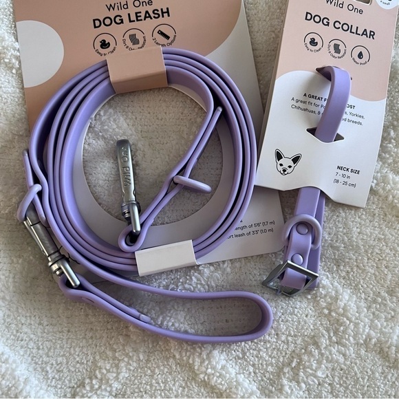 NEW Wild One leash and collar set with treat pouch - Picture 9 of 16